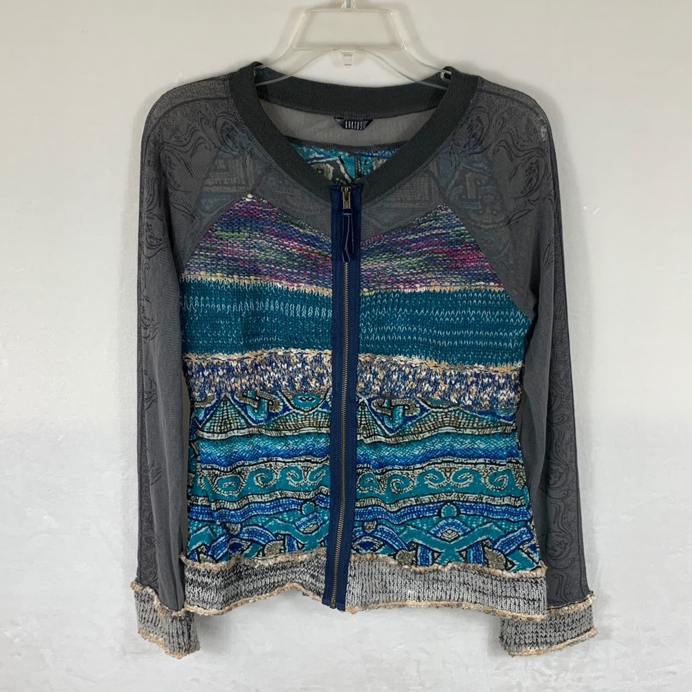 Zip Fashion Sweater M/L